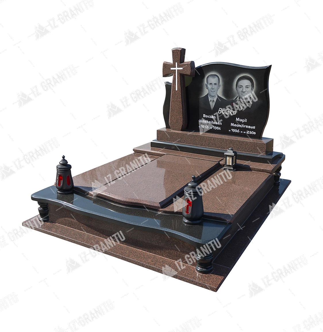 Подвійний пам'ятник 43